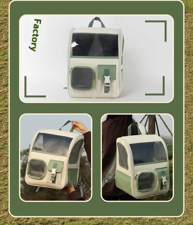 بيع مباشر من الشركة المصنعة حقيبة ظهر للقطط . Direct sale from the manufacturer, solid style pet cat