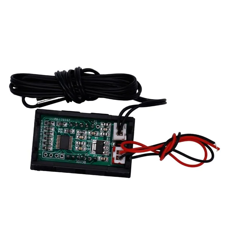 12V Led Digital Thermometer 50~110C Probe Sensor