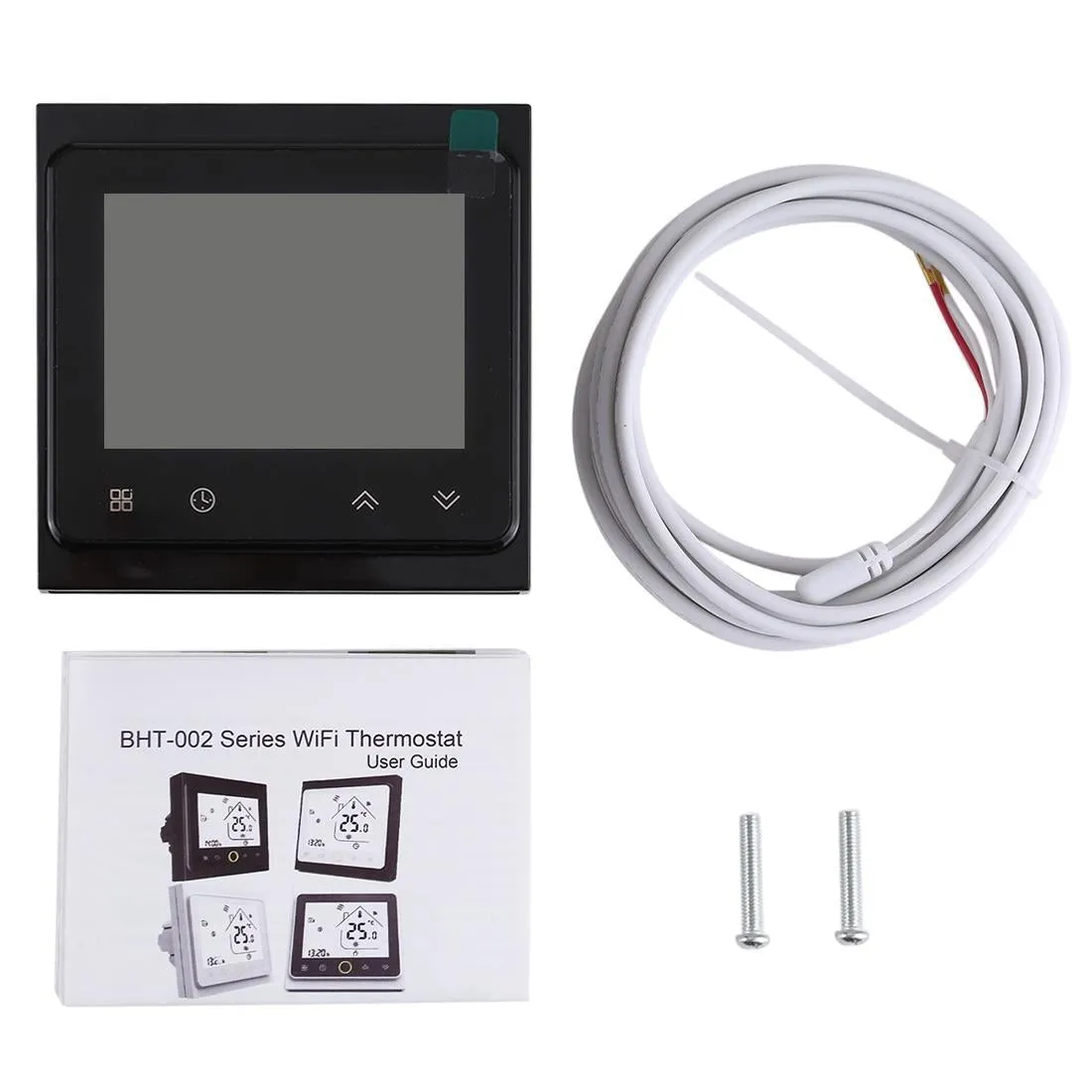 16A Lcd Digital Heating Thermostat With Wifi Control & Sensor