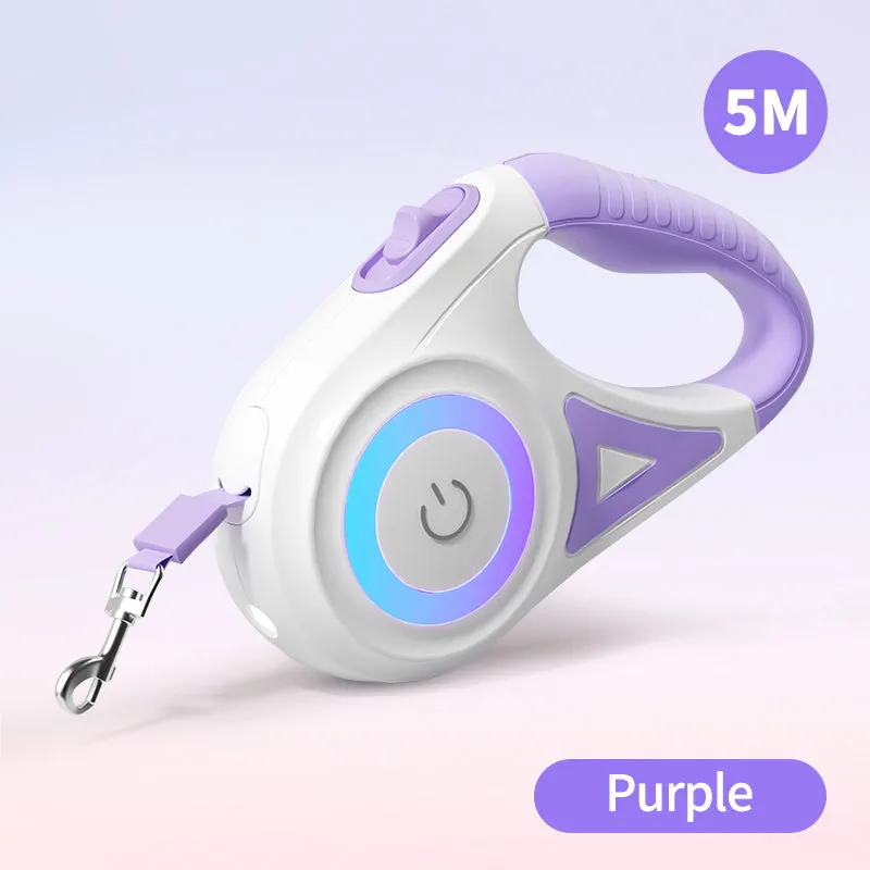 5M LED Retractable Dog Leash