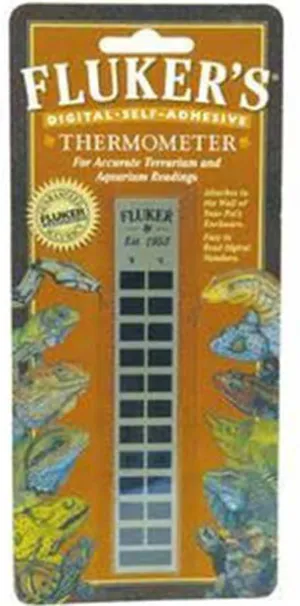 FLUKER'S - Flat Thermometer for Reptiles - 1 Count