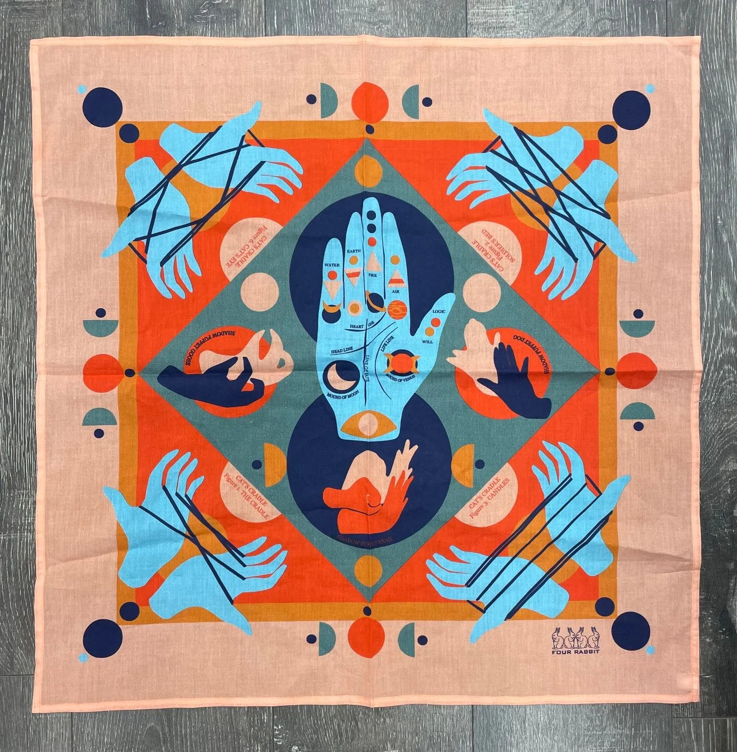 Hand-Danna Board Game Bandana