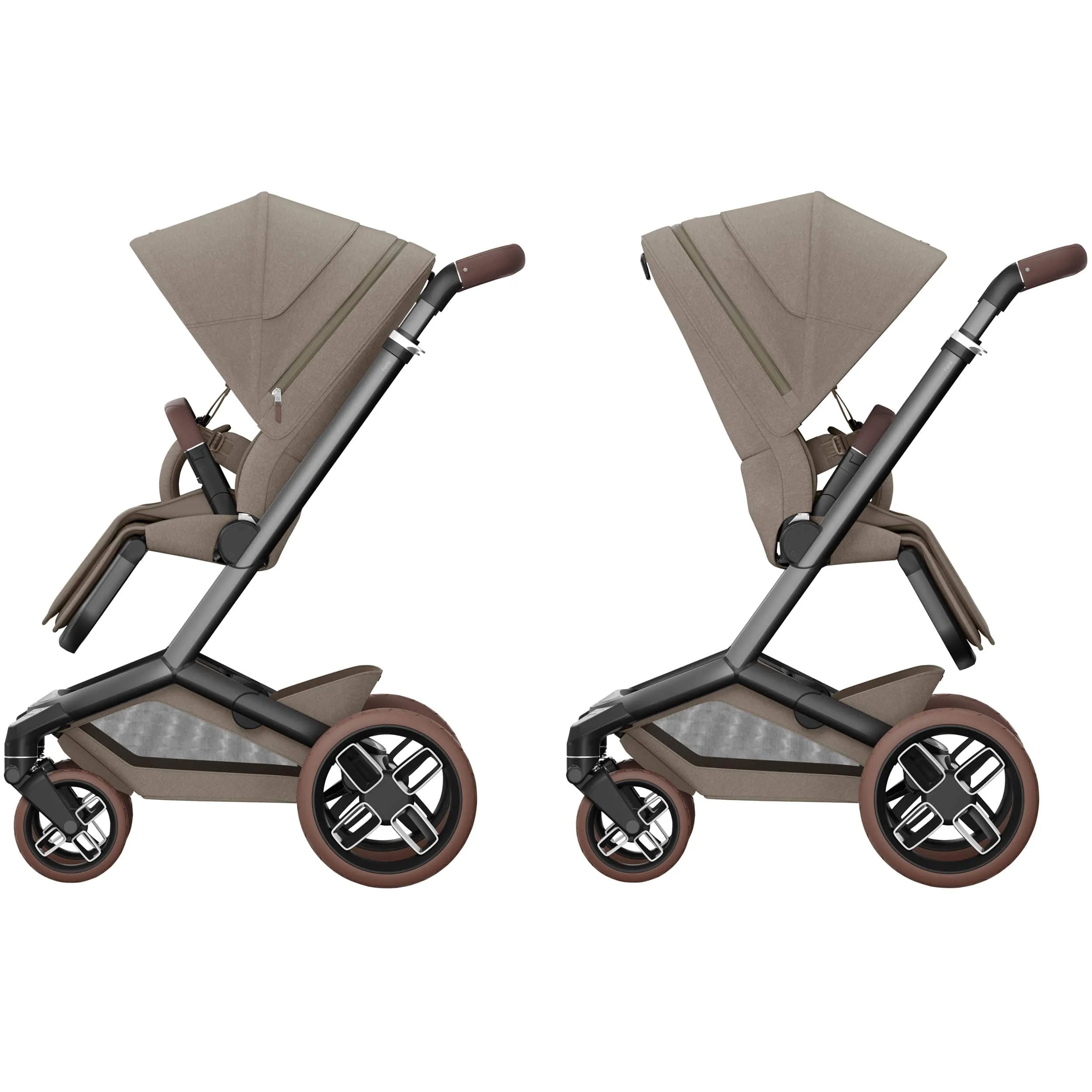 Maxi-Cosi FAME Pushchair in Twillic Truffle (Brown Wheels)