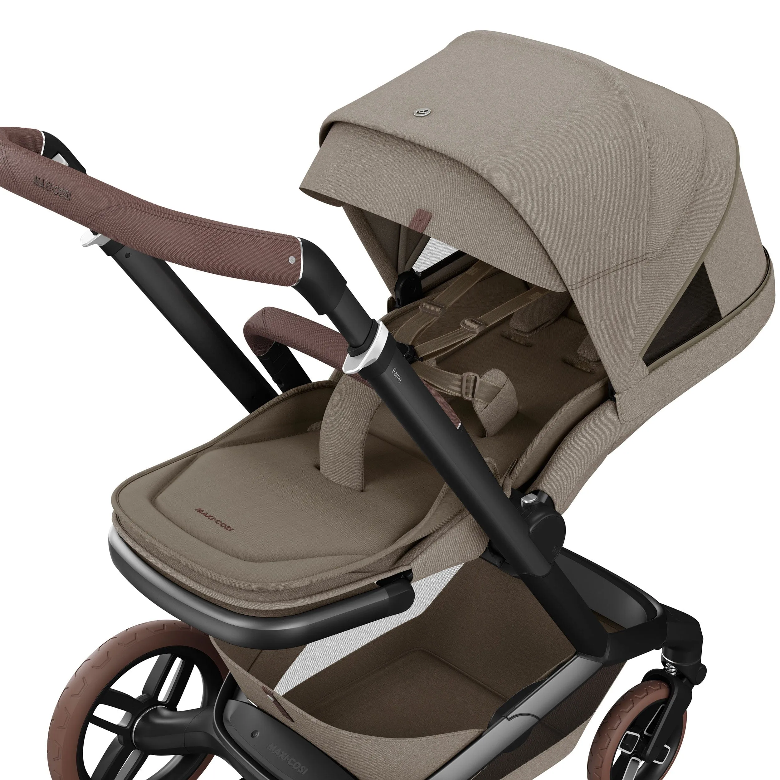 Maxi-Cosi FAME Pushchair in Twillic Truffle (Brown Wheels)
