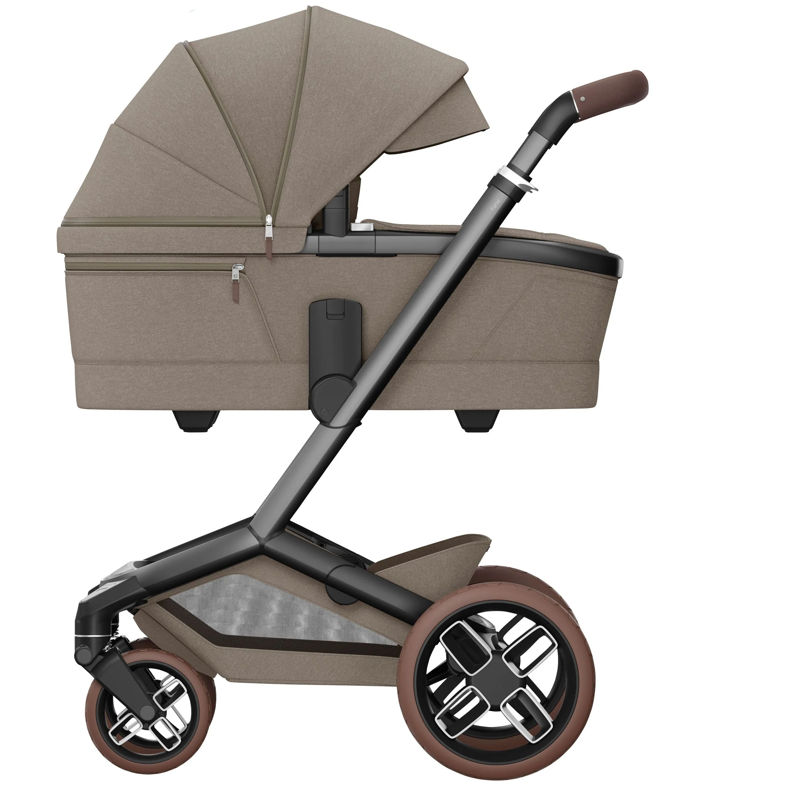 Maxi-Cosi FAME Pushchair in Twillic Truffle (Brown Wheels)