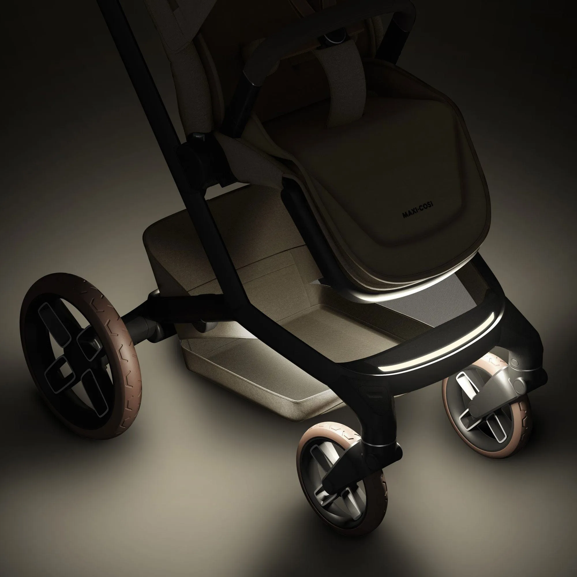 Maxi-Cosi FAME Pushchair in Twillic Truffle (Brown Wheels)