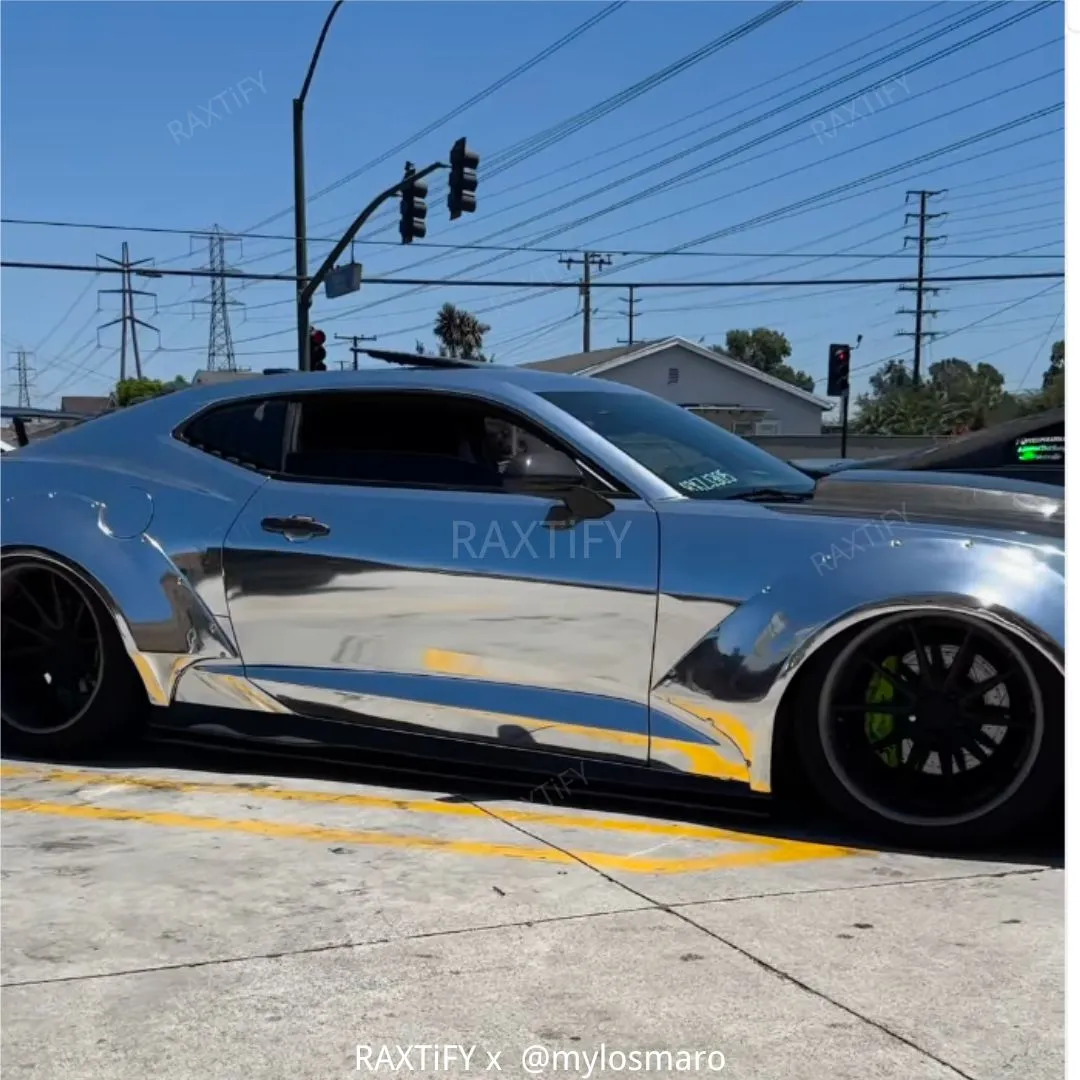 Mirror Chrome Silver Vinyl Wrap