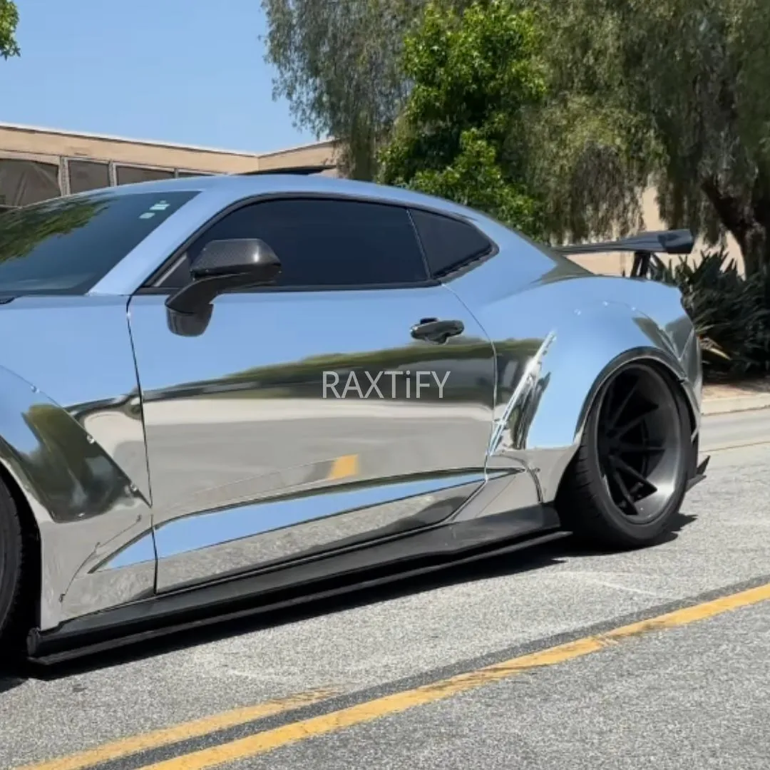 Mirror Chrome Silver Vinyl Wrap