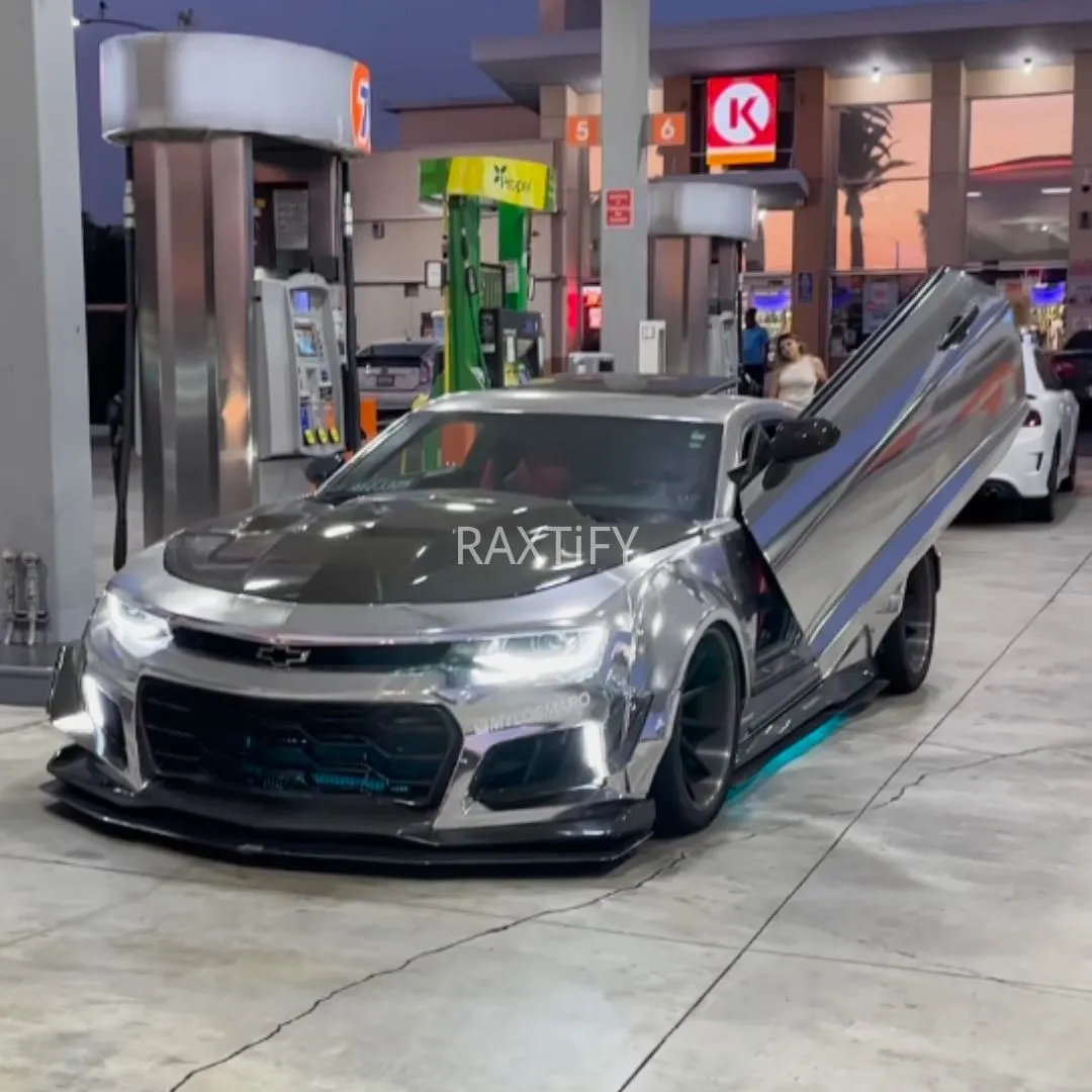 Mirror Chrome Silver Vinyl Wrap