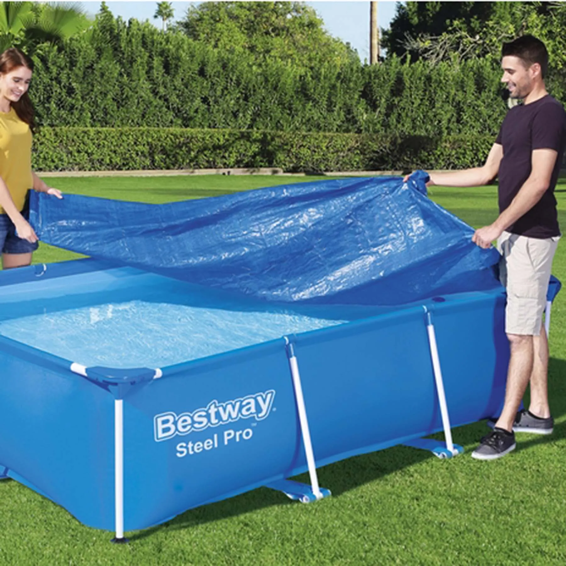 RECTANGLE POOL COVER (2.59X1.70M)