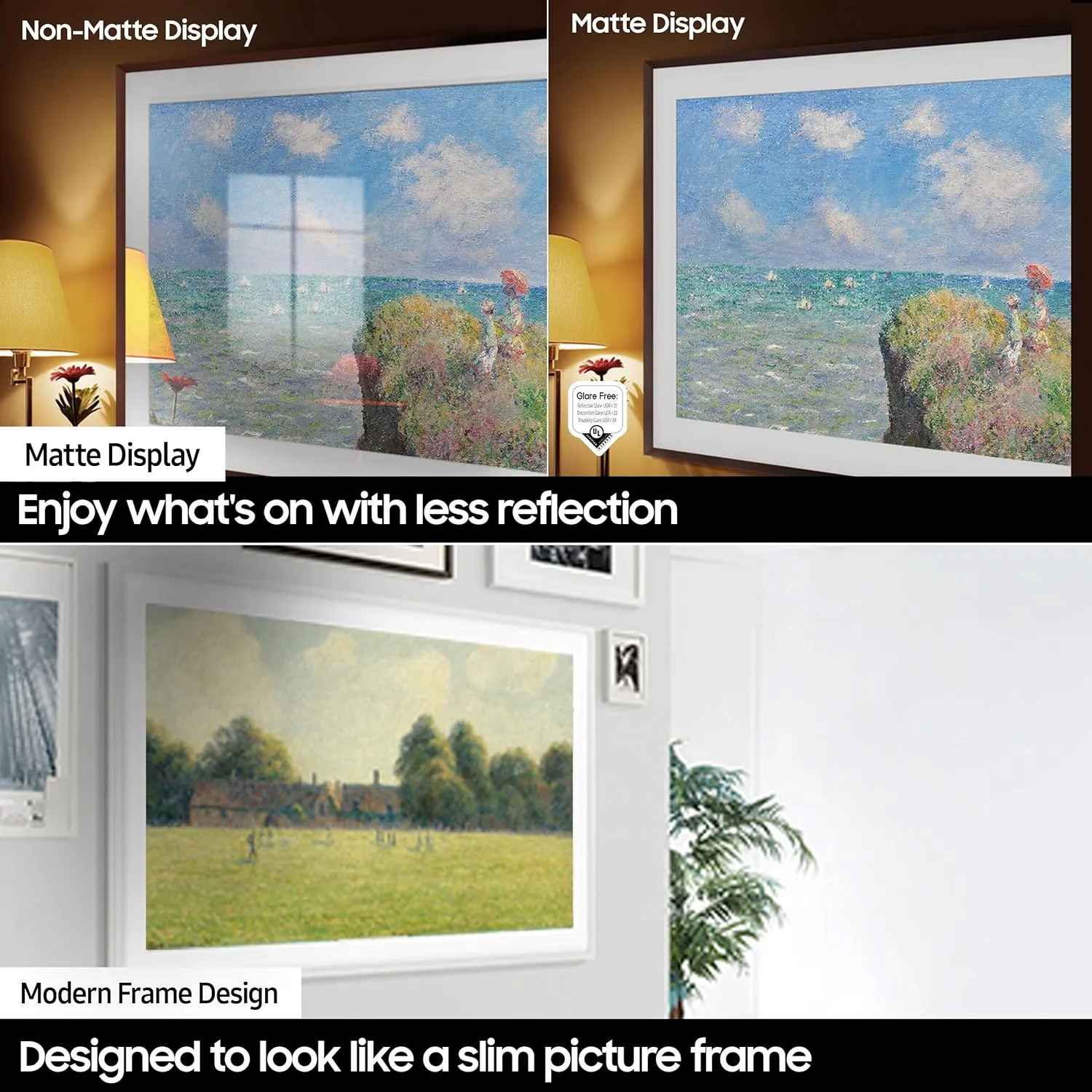 Samsung QA55LS03FAULXL The Frame Series 4K Ultra HD Smart QLED TV 2025
