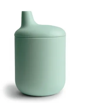 Silicone Sippy Cup- Cambridge Blue