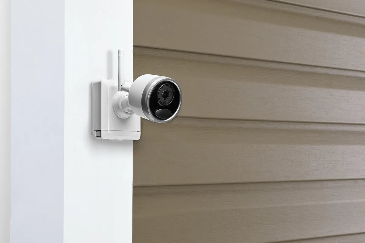 Wire-Free Security Camera System with 4 Cameras