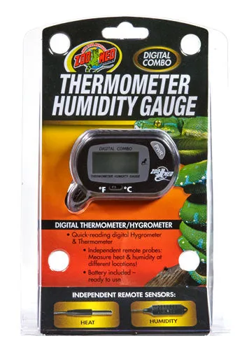 Zoo Med Digital Combo Thermometer/Humidity Gauge